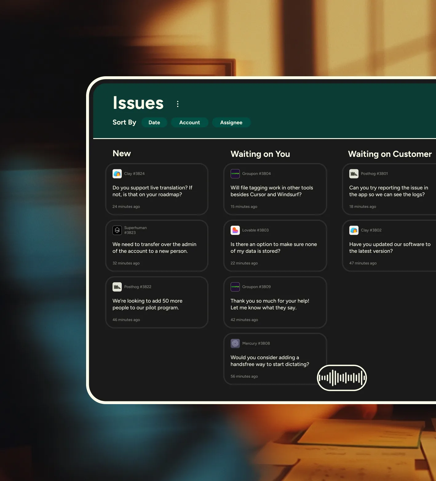 ReMote issue tracking