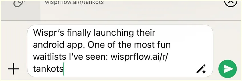WhatsApp conversation about ReMote
