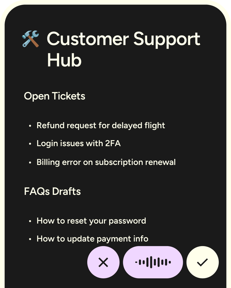 ReMote for customer success on Android
