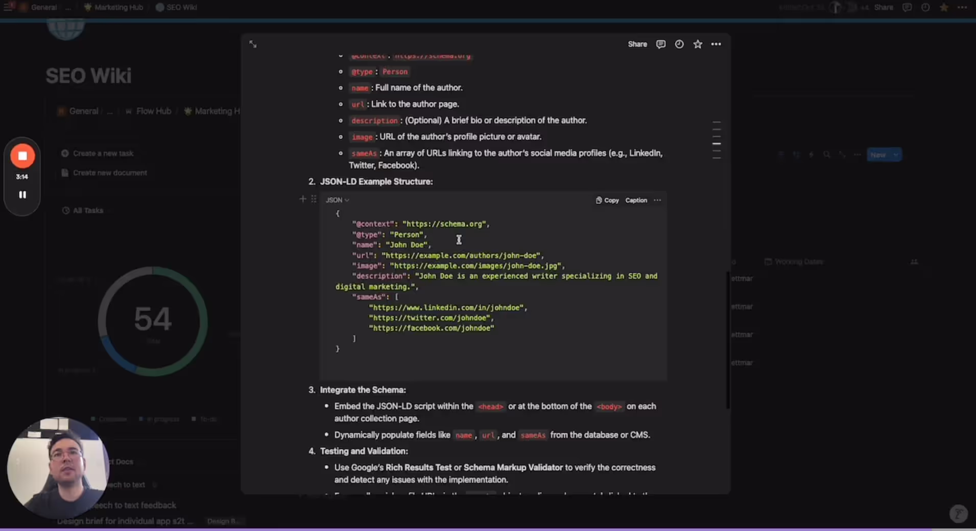 Create and document tasks in less than 5 min